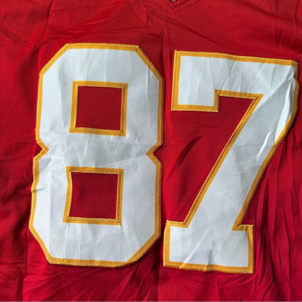 NFL Kansas City Chiefs Travis Kelce 87 Replica Jersey - Picture 3 of 6